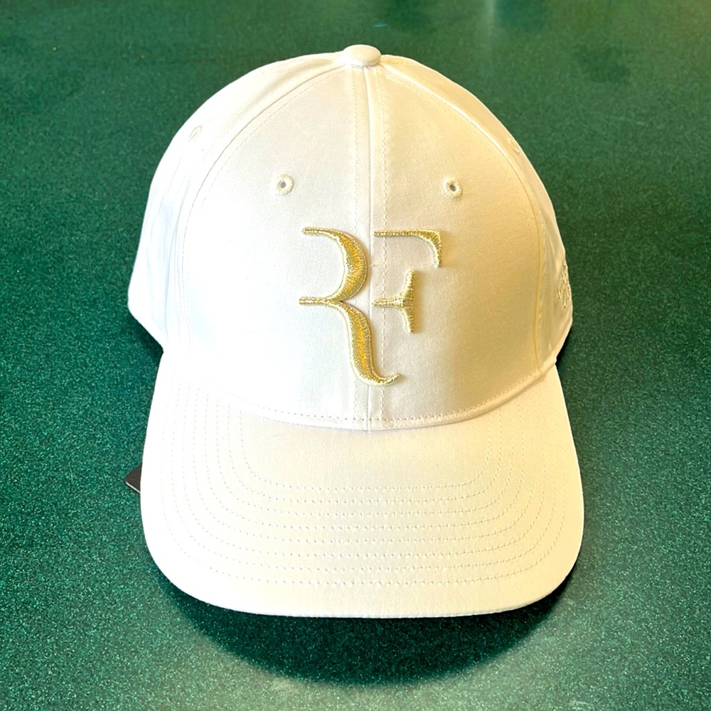 UNIQLO Roger Federer Laver Cup 2023 Exclusive RF Hat Cap Tennis White, NEW